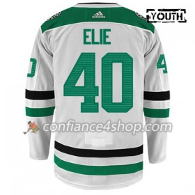 Adidas Maillot de Hockey Dallas Stars REMI ELIE 40 Blanc Authentic - Enfant
